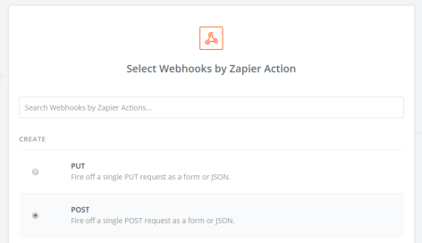 Webhooks by Zapier